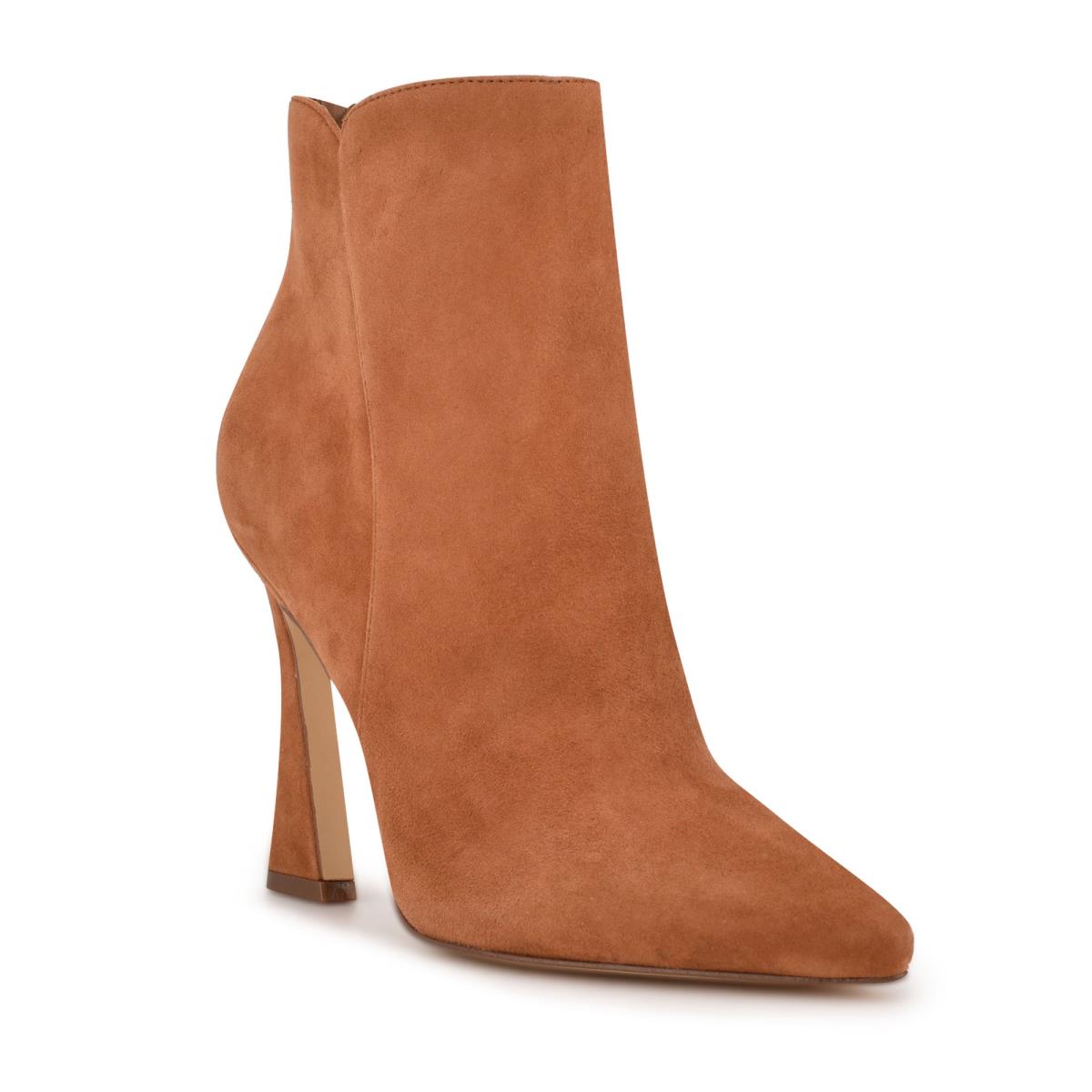 Booties Nine West Torrie Dress Mujer Marrones | 8162UDCLY