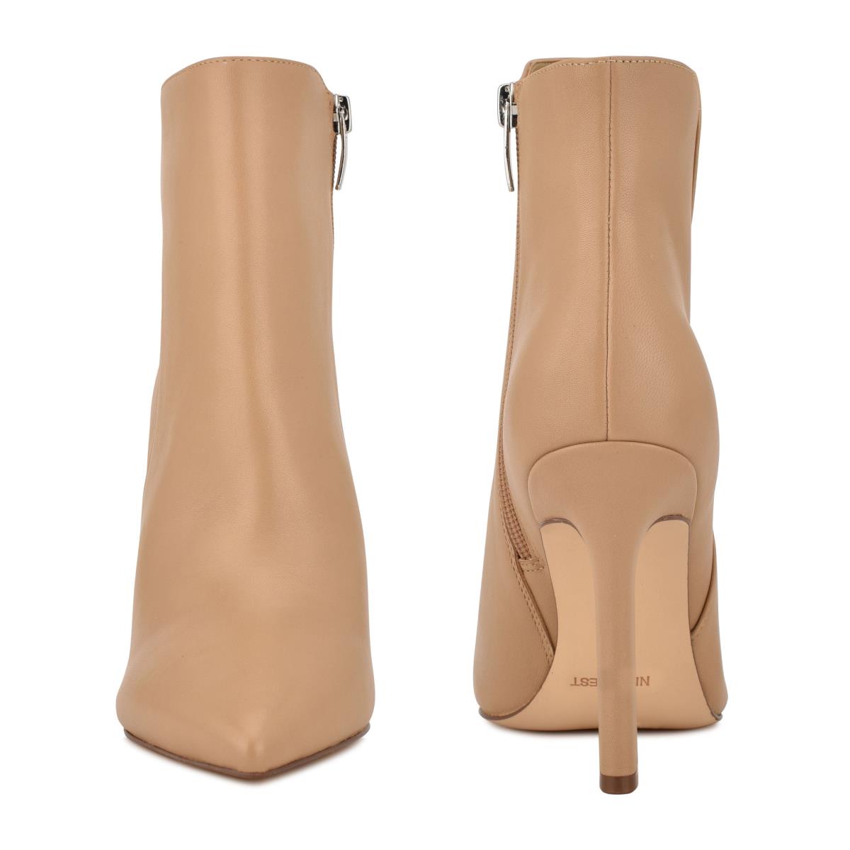 Booties Nine West Torrie Dress Mujer Marrones | 9321KGAQY