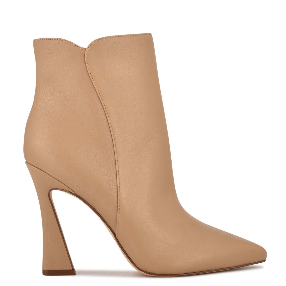 Booties Nine West Torrie Dress Mujer Marrones | 9321KGAQY