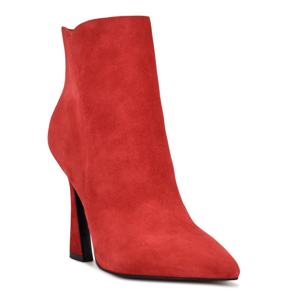 Booties Nine West Torrie Dress Mujer Rojas | 2510RABDG