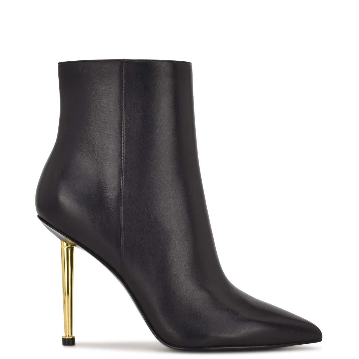 Booties Nine West Tryin Dress Mujer Negras | 3570TDWPU