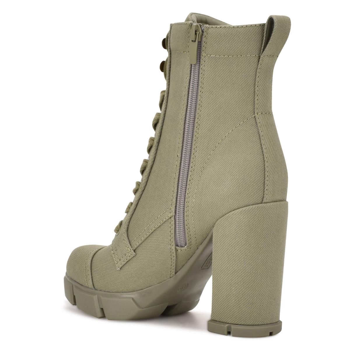 Booties Nine West Vega Heeled Mujer Verde Oliva | 1508EDCBJ