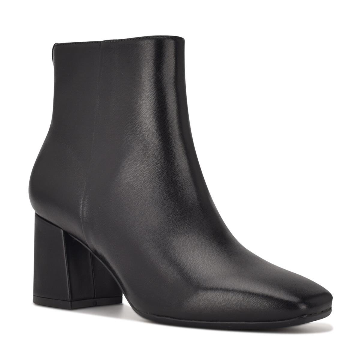 Booties Nine West Vivy 9x9 Heeled Mujer Negras | 2879VGBHJ