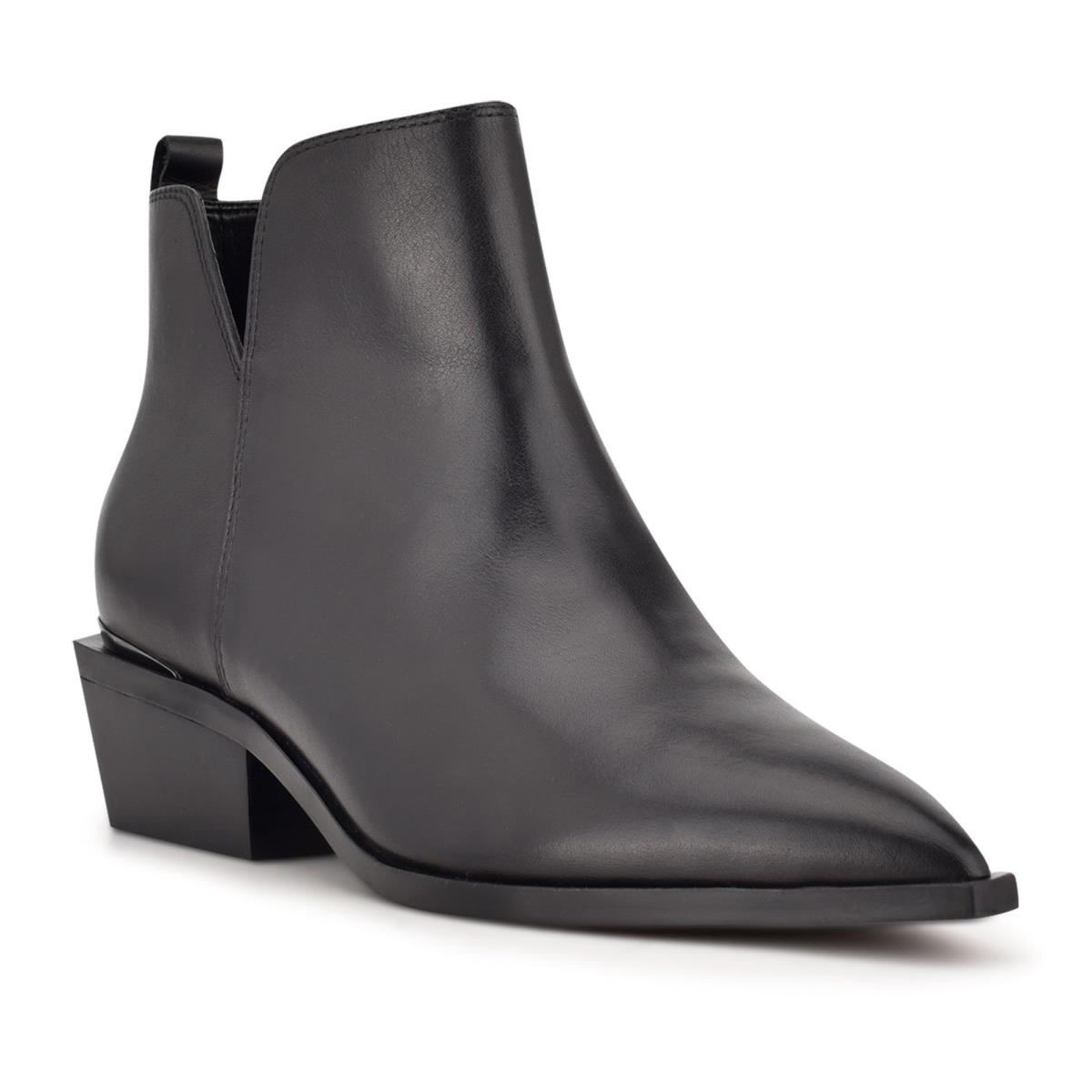 Booties Nine West Yerly Pointy Toe Mujer Negras | 1073KJNVP