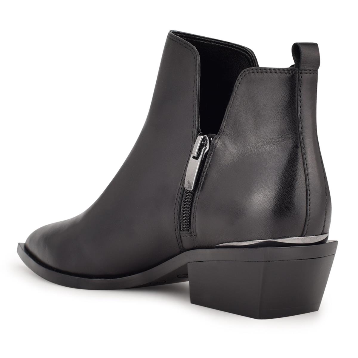 Booties Nine West Yerly Pointy Toe Mujer Negras | 1073KJNVP