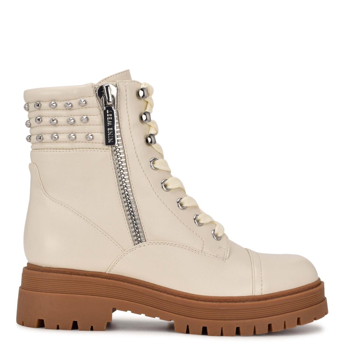 Botas Nine West Pimmz Lug Sole Mujer Beige | 4769ZITBO