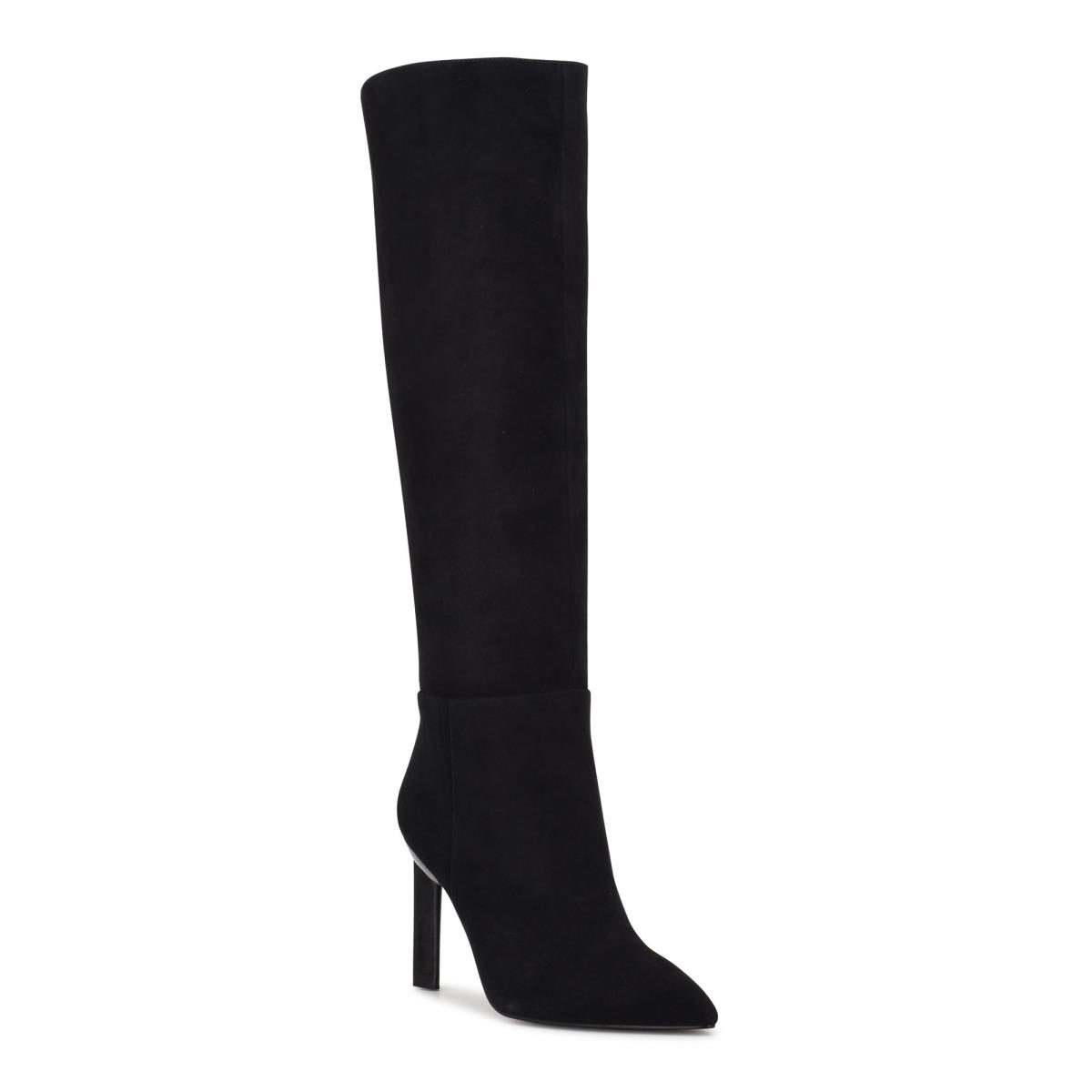 Botas de Tacon Nine West Eardy Mujer Negras | 2063IQGPD