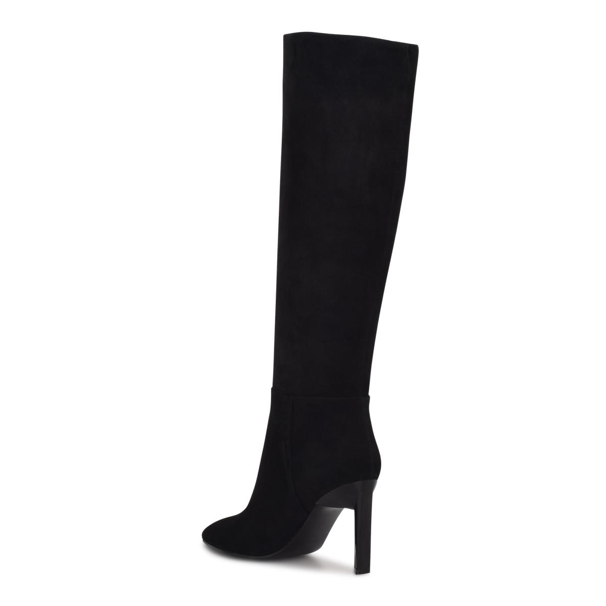 Botas de Tacon Nine West Eardy Mujer Negras | 2063IQGPD