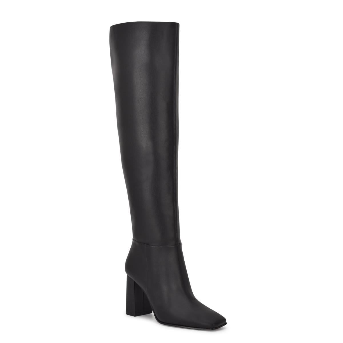 Botas de Tacon Nine West Kalida Mujer Negras | 5671VWTZI