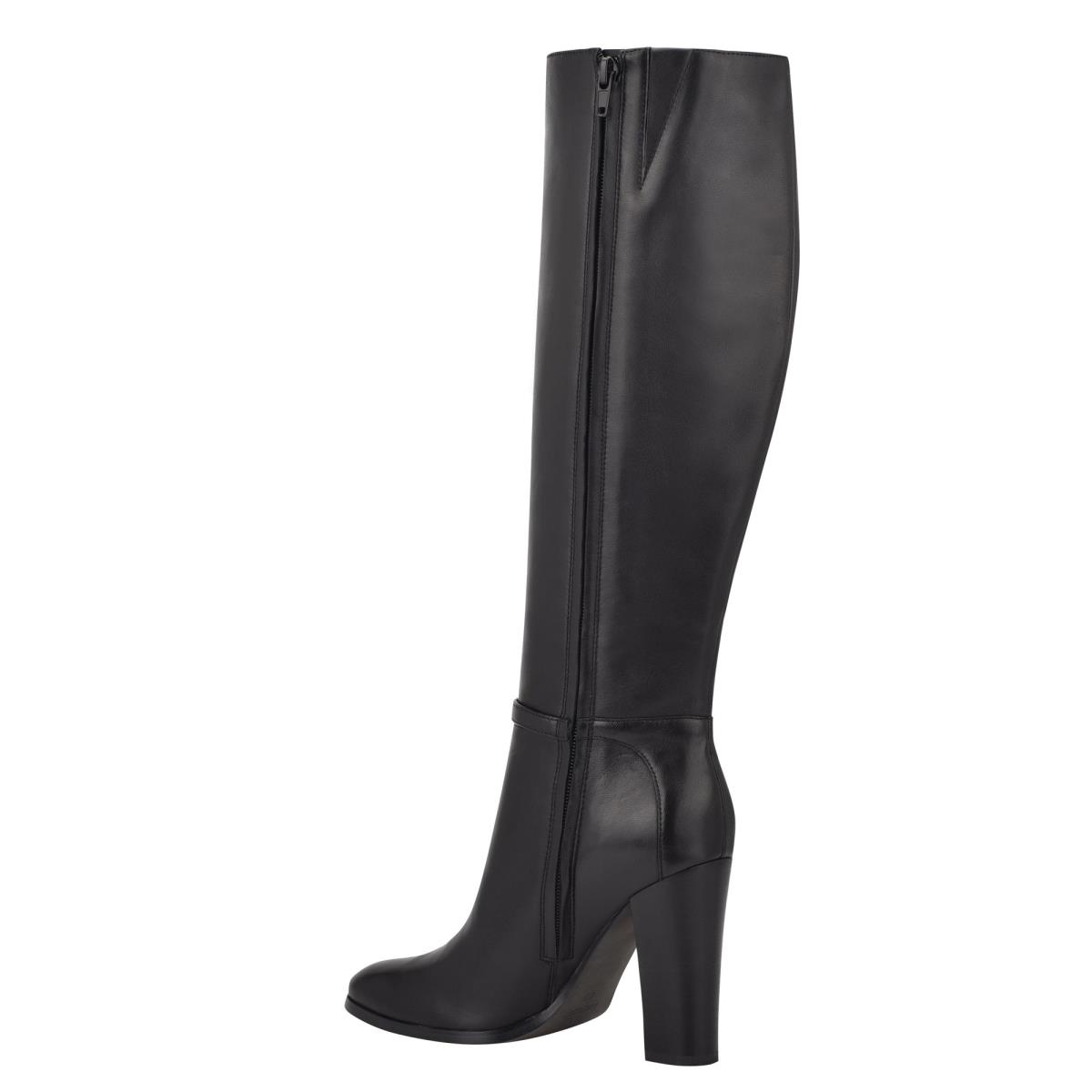 Botas de Tacon Nine West Kimy Mujer Negras | 7630KBNMH