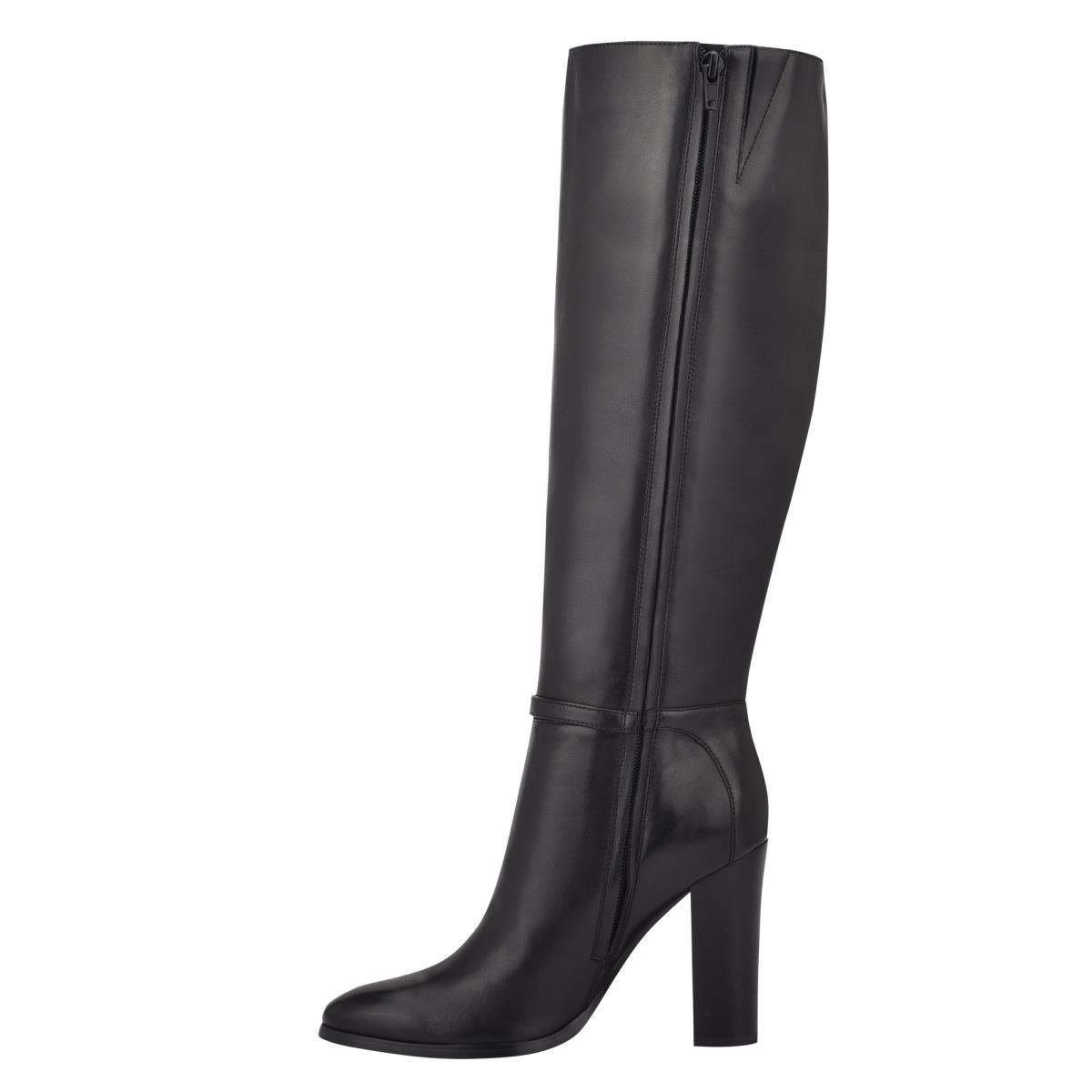 Botas de Tacon Nine West Kimy Mujer Negras | 7630KBNMH