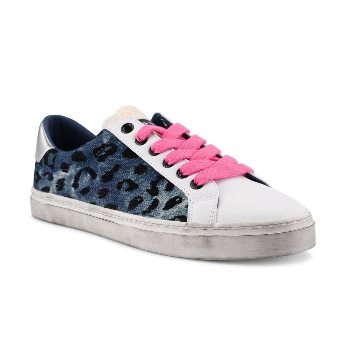 Casual Sneakers Nine West Best Mujer Azules Leopardo | 3274FVXLQ