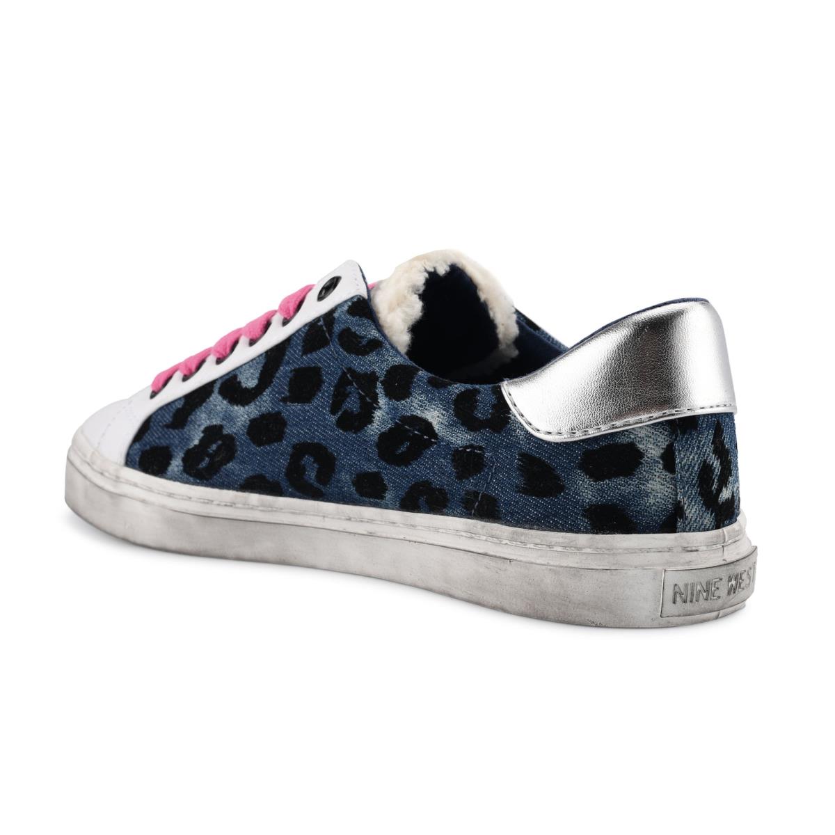 Casual Sneakers Nine West Best Mujer Azules Leopardo | 3274FVXLQ