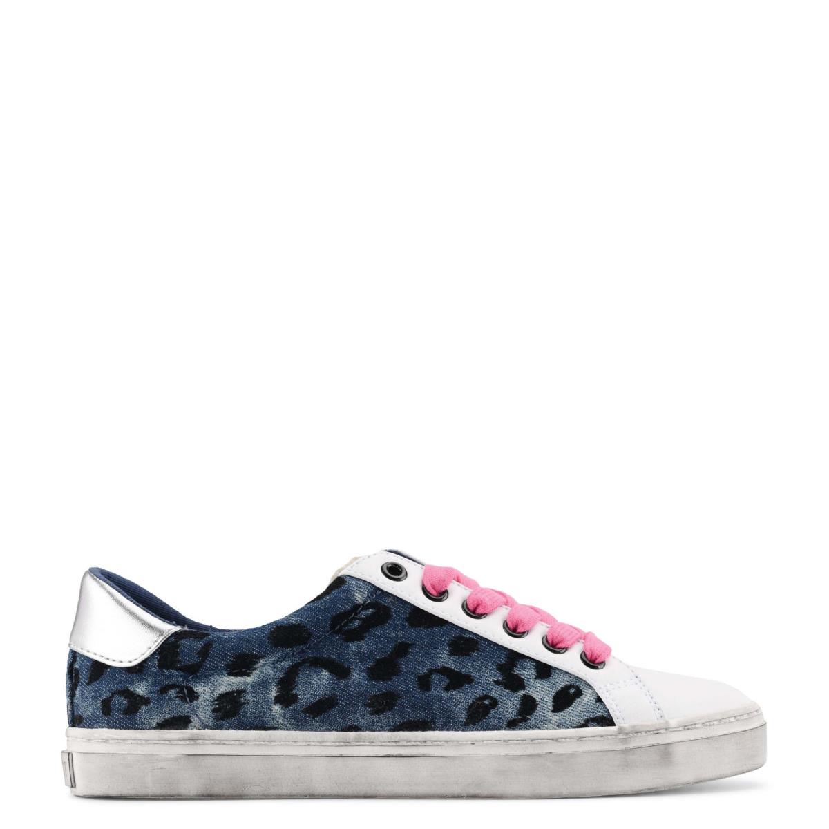 Casual Sneakers Nine West Best Mujer Azules Leopardo | 3274FVXLQ