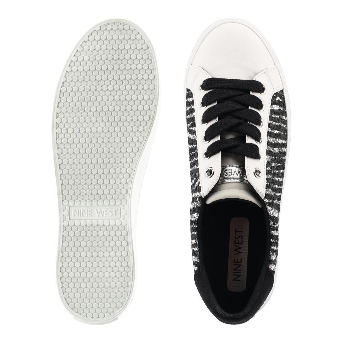 Casual Sneakers Nine West Best Mujer Negras Blancas | 2569RISJT