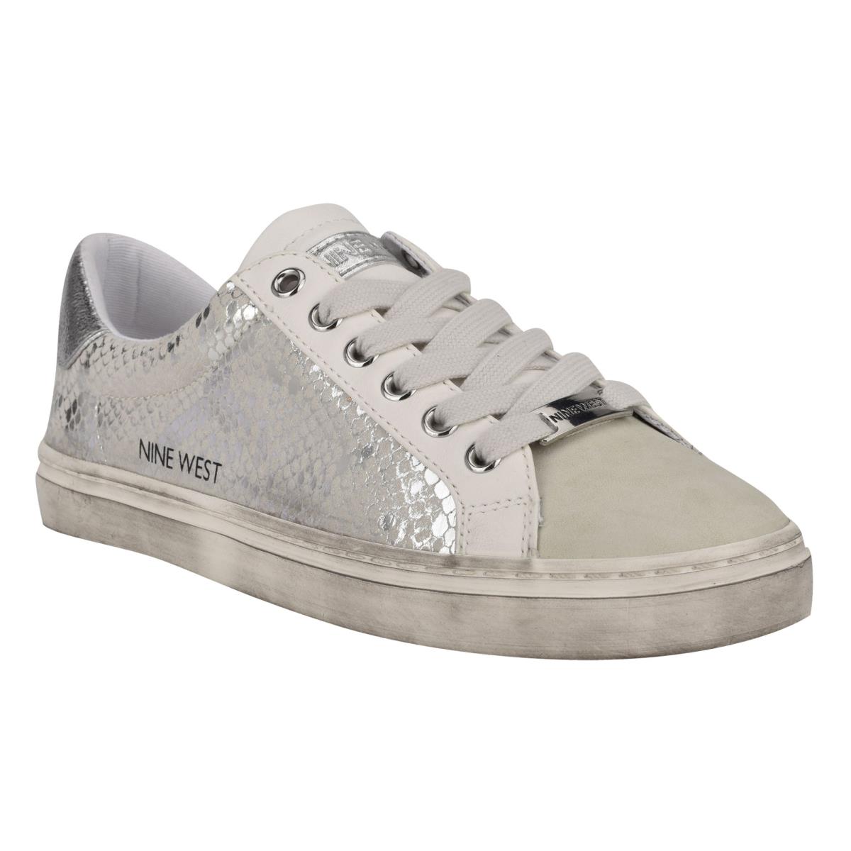 Casual Sneakers Nine West Best Mujer Plateadas | 0427NDORM