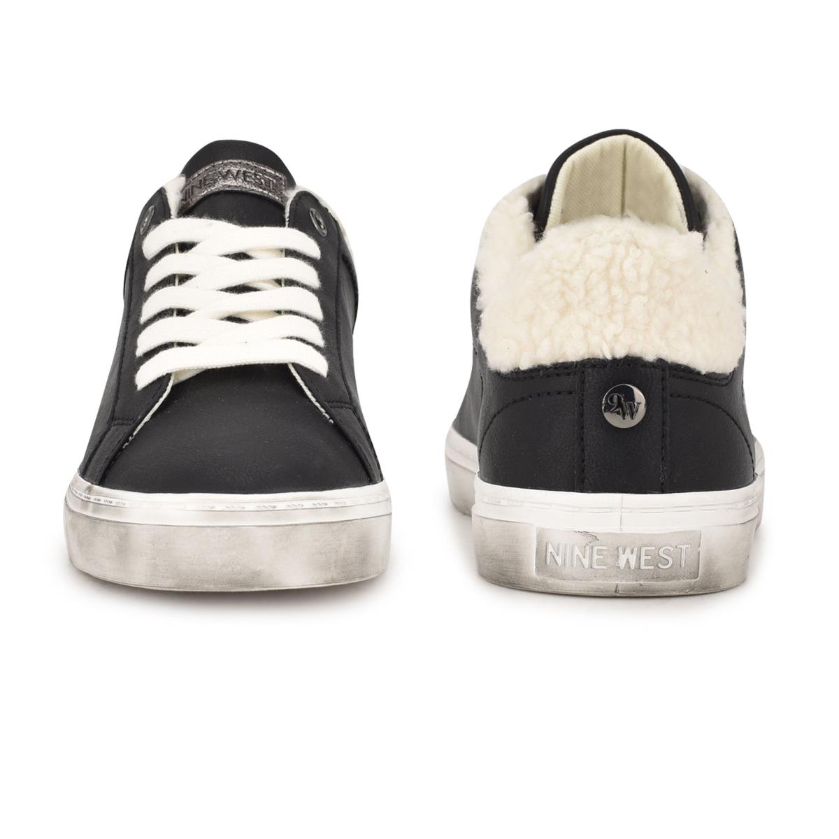 Casual Sneakers Nine West Bribe Mujer Negras | 9361GLAWE