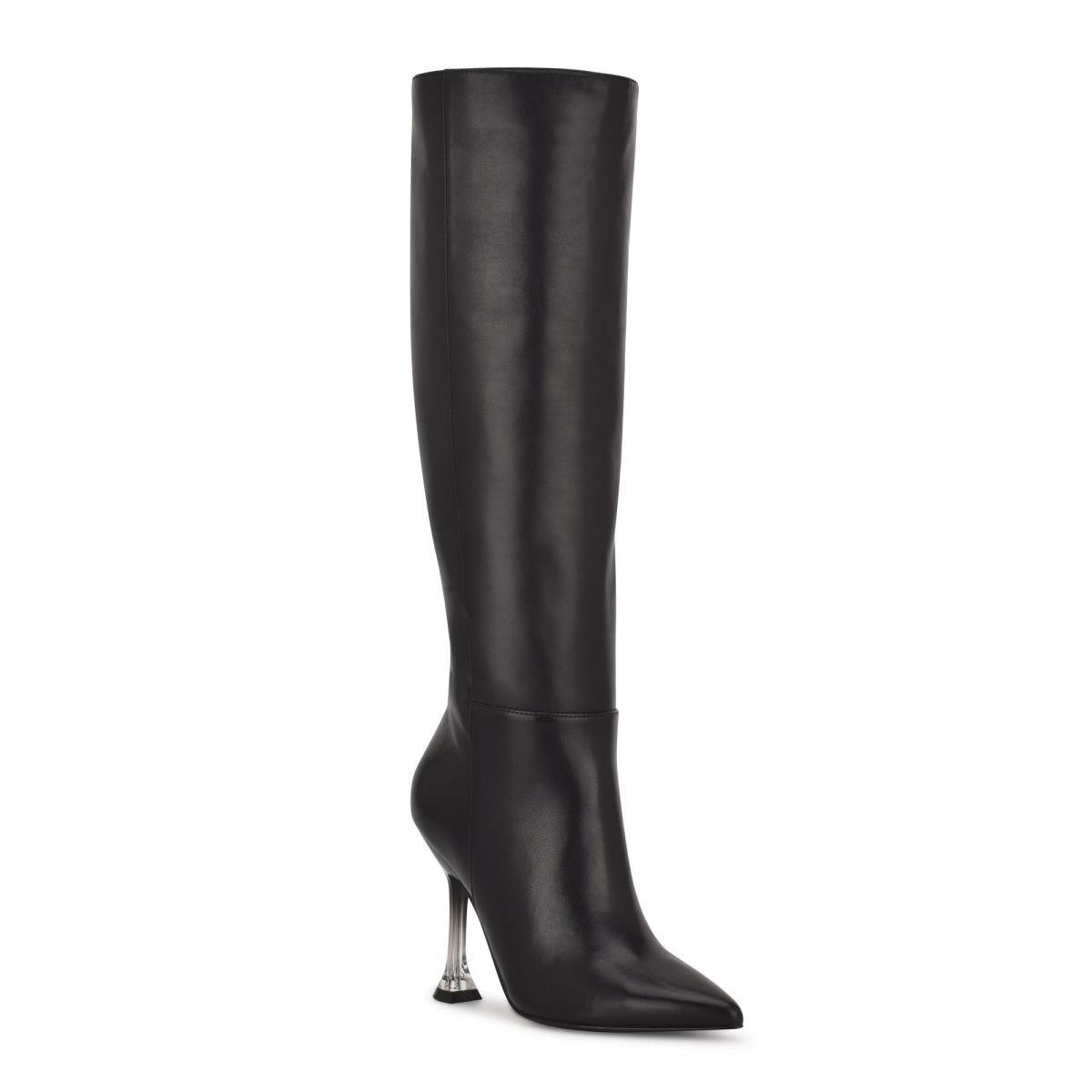 Dress Boots Nine West Talya Mujer Negras | 0491XPNTR