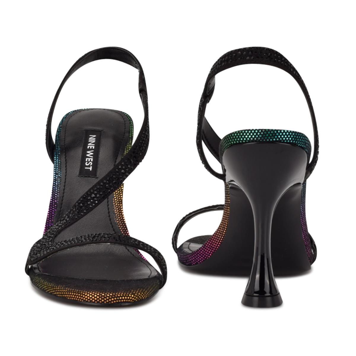 Dress Sandals Nine West Immal Mujer Negras | 9724UDFCI