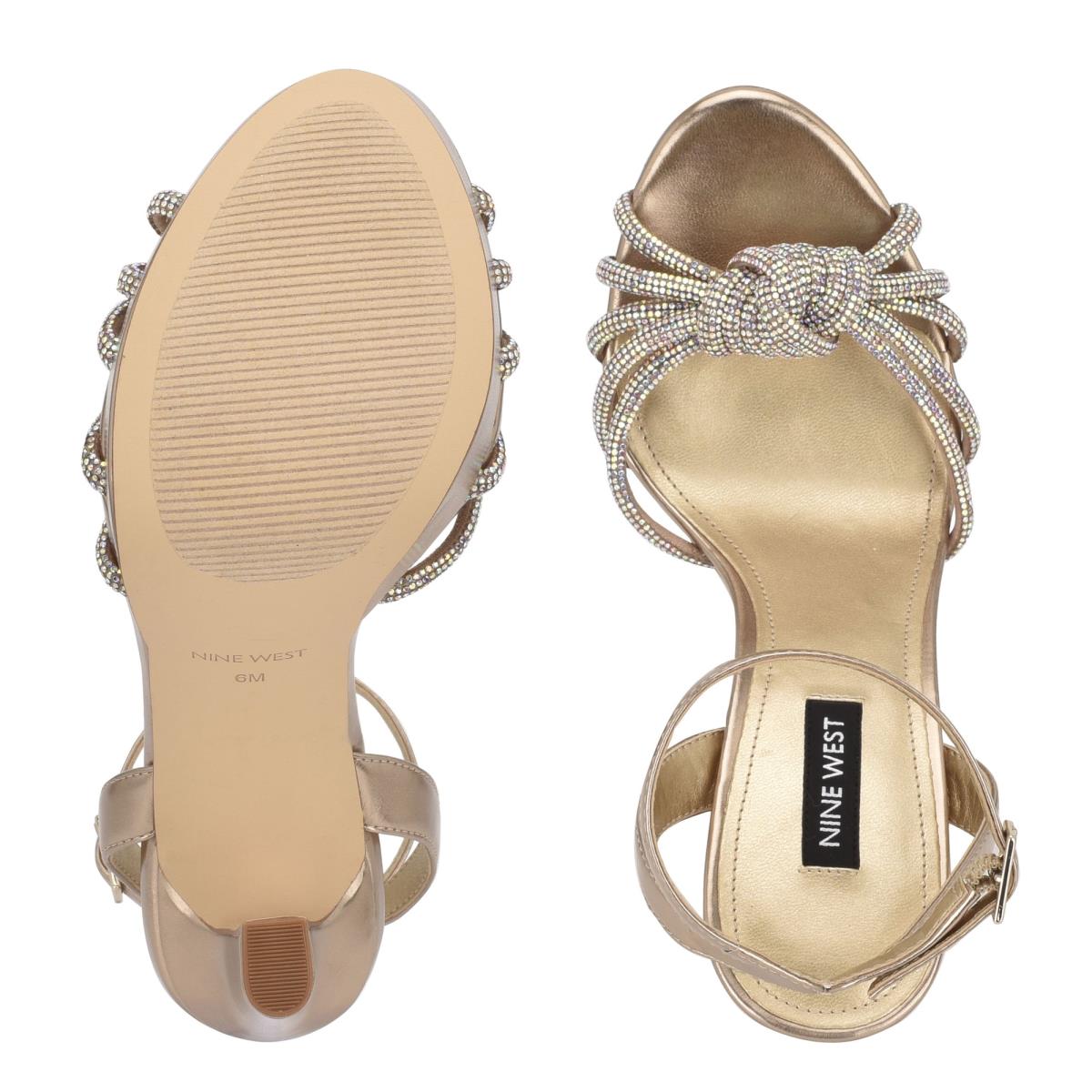 Dress Sandals Nine West Wowzz Platform Mujer Marrones | 3610XZRMK