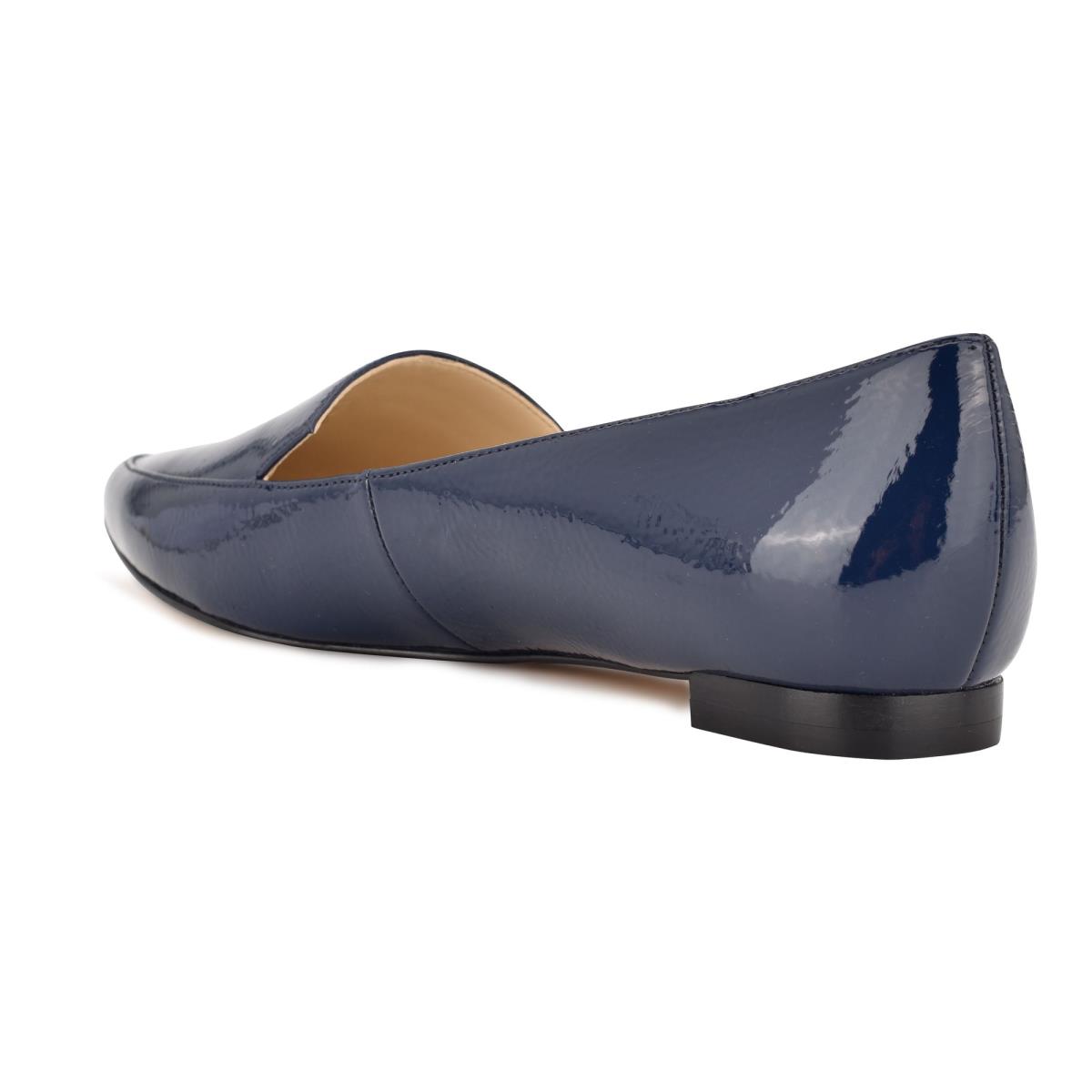 Flats Nine West Abay Smoking Mujer Azules | 6582DSOJX