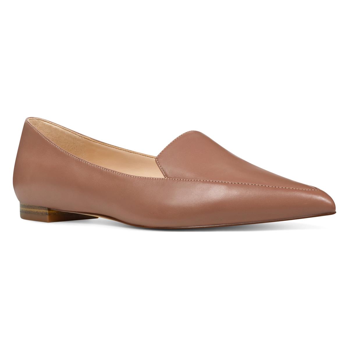 Flats Nine West Abay Smoking Mujer Beige | 2615WZOHU