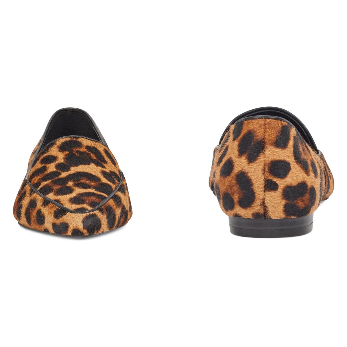 Flats Nine West Abay Smoking Mujer Leopardo | 9501KIFPX