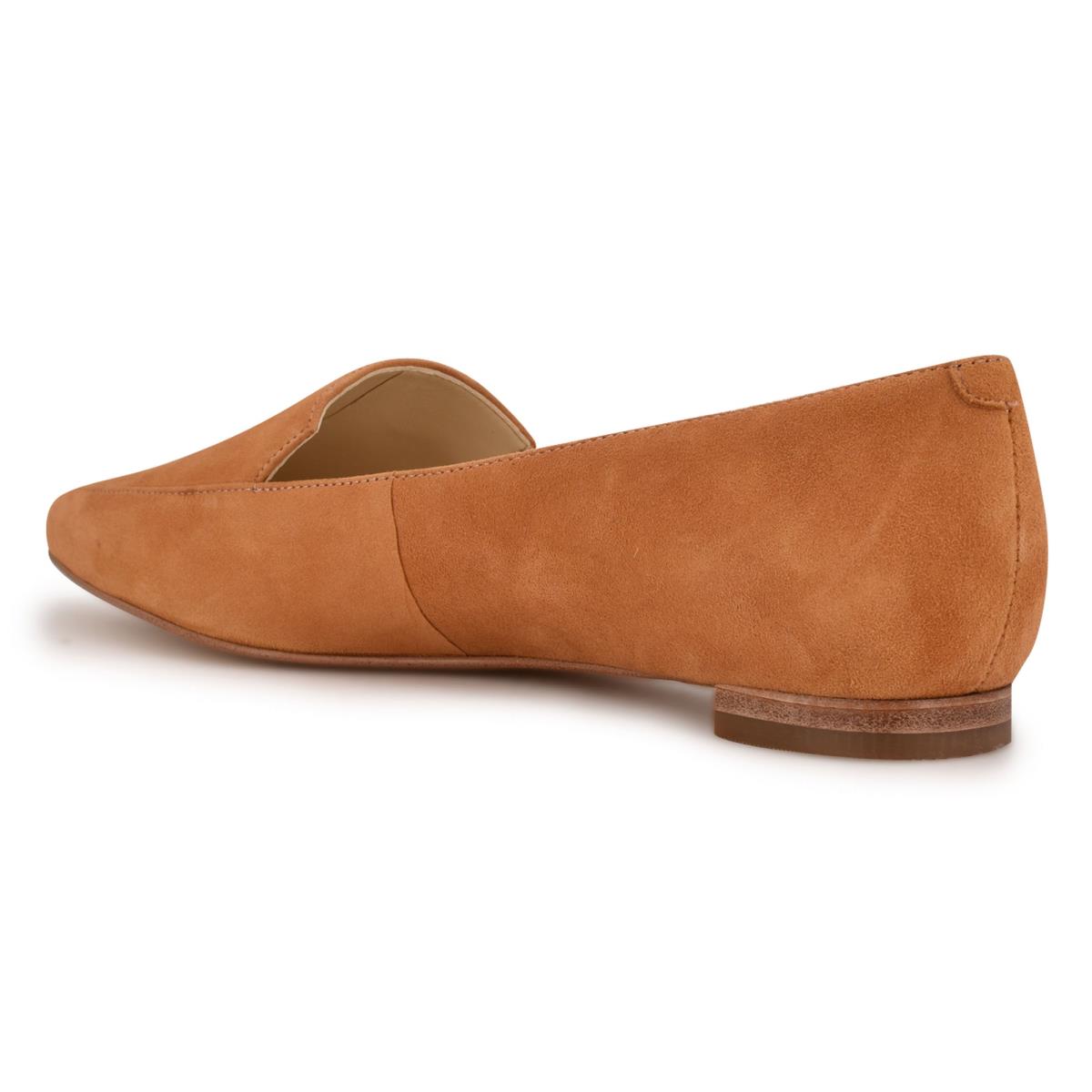 Flats Nine West Abay Smoking Mujer Moutarde | 3829ZGMVK