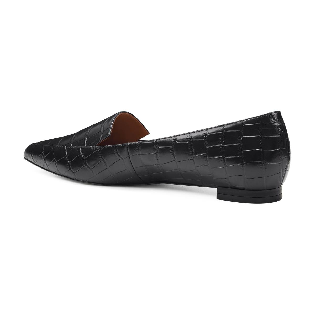 Flats Nine West Abay Smoking Mujer Negras | 4803IYZND