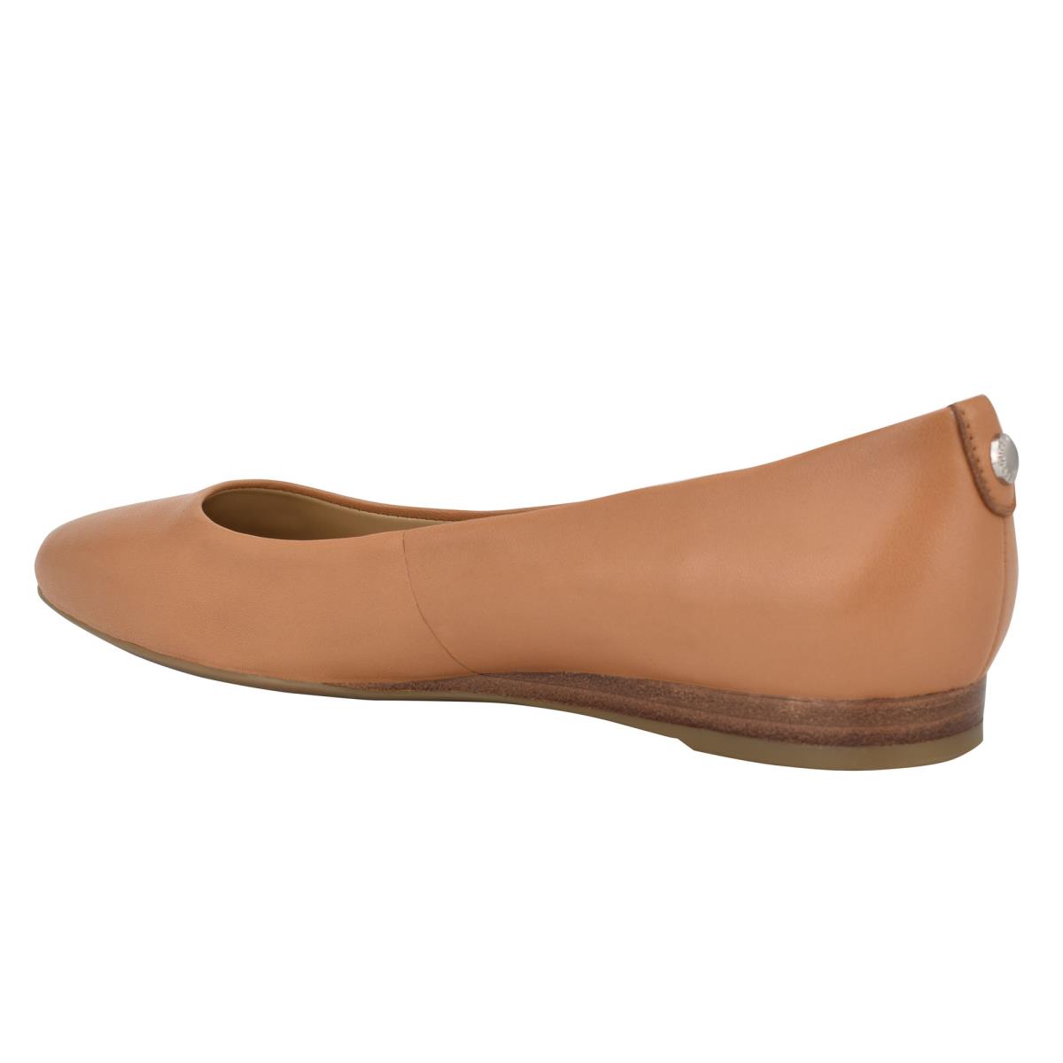 Flats Nine West Ferdi 9x9 Pointy Toe Mujer Beige | 5048QPCKM