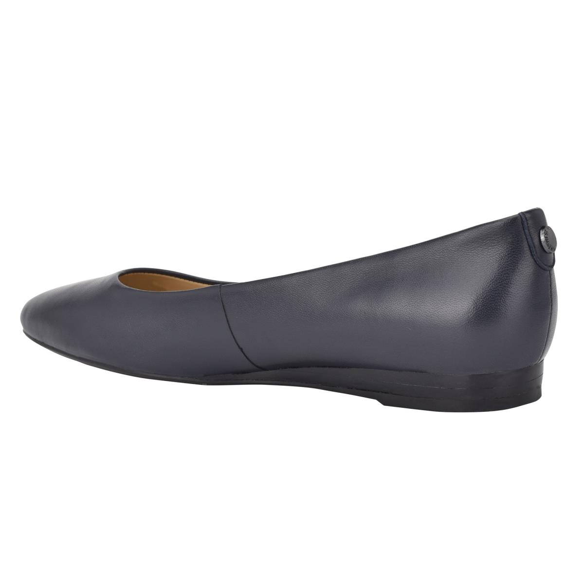 Flats Nine West Ferdi 9x9 Pointy Toe Mujer Azul Marino | 5613EXSZN