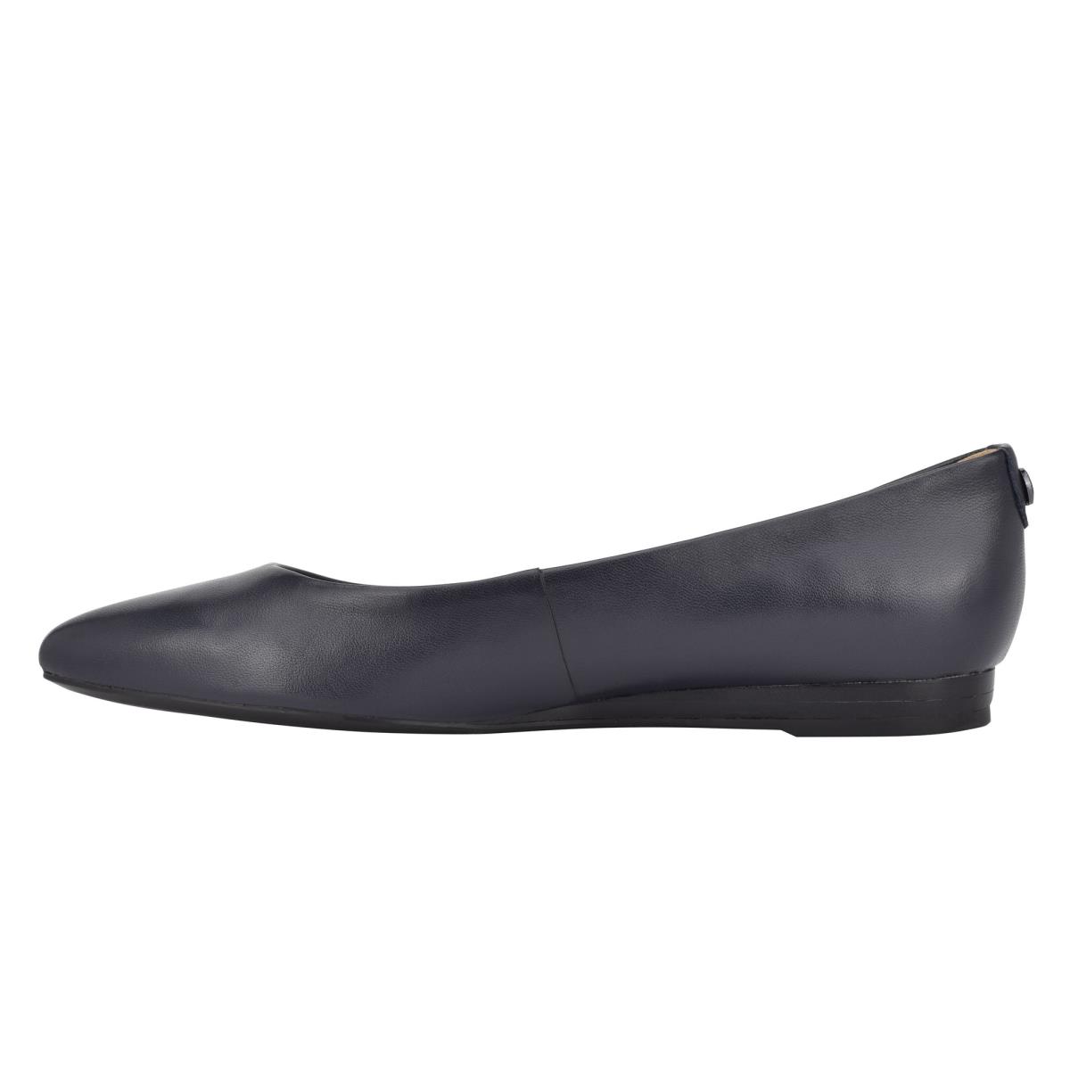 Flats Nine West Ferdi 9x9 Pointy Toe Mujer Azul Marino | 5613EXSZN