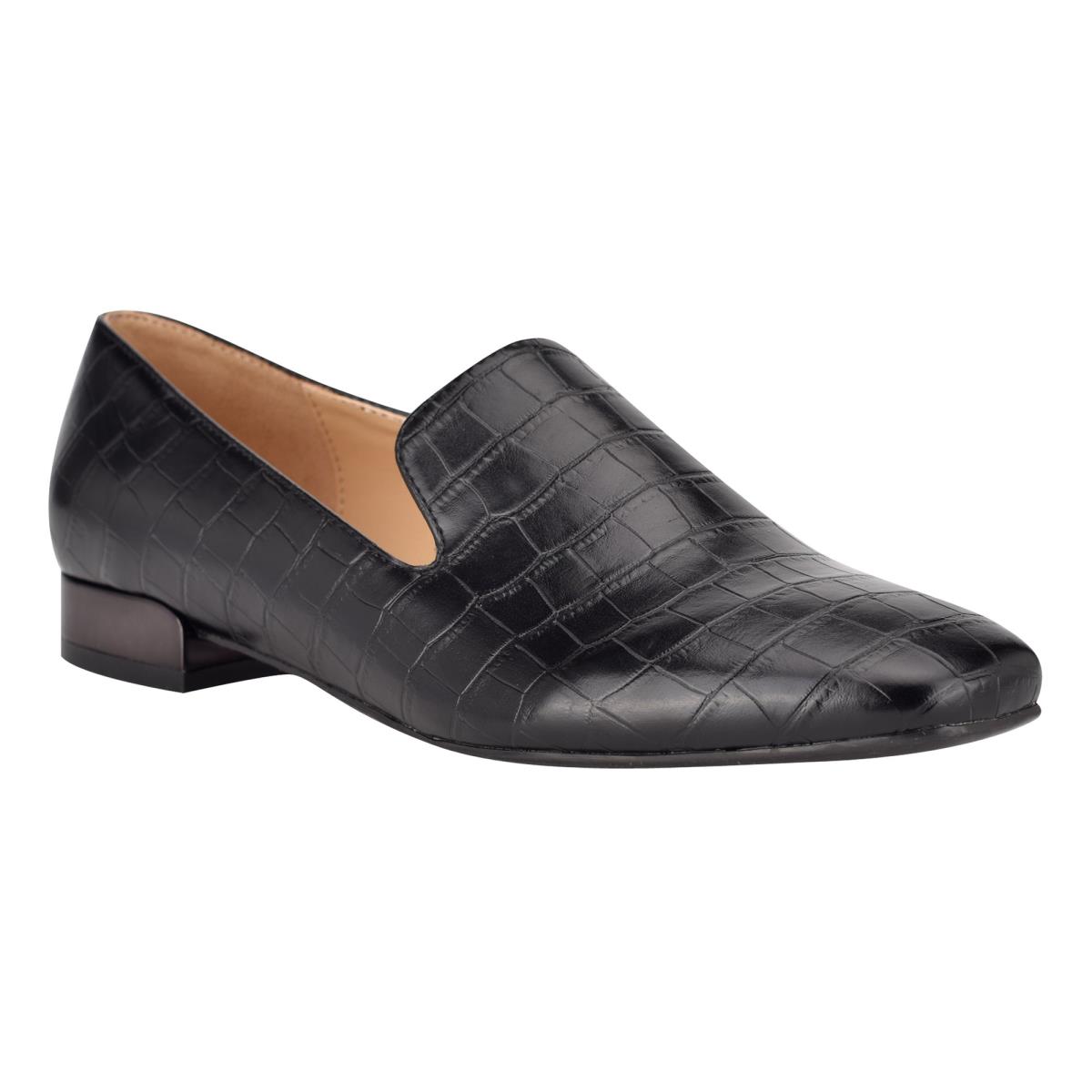 Flats Nine West Lisette Smoking Mujer Negras | 8153AXCLS