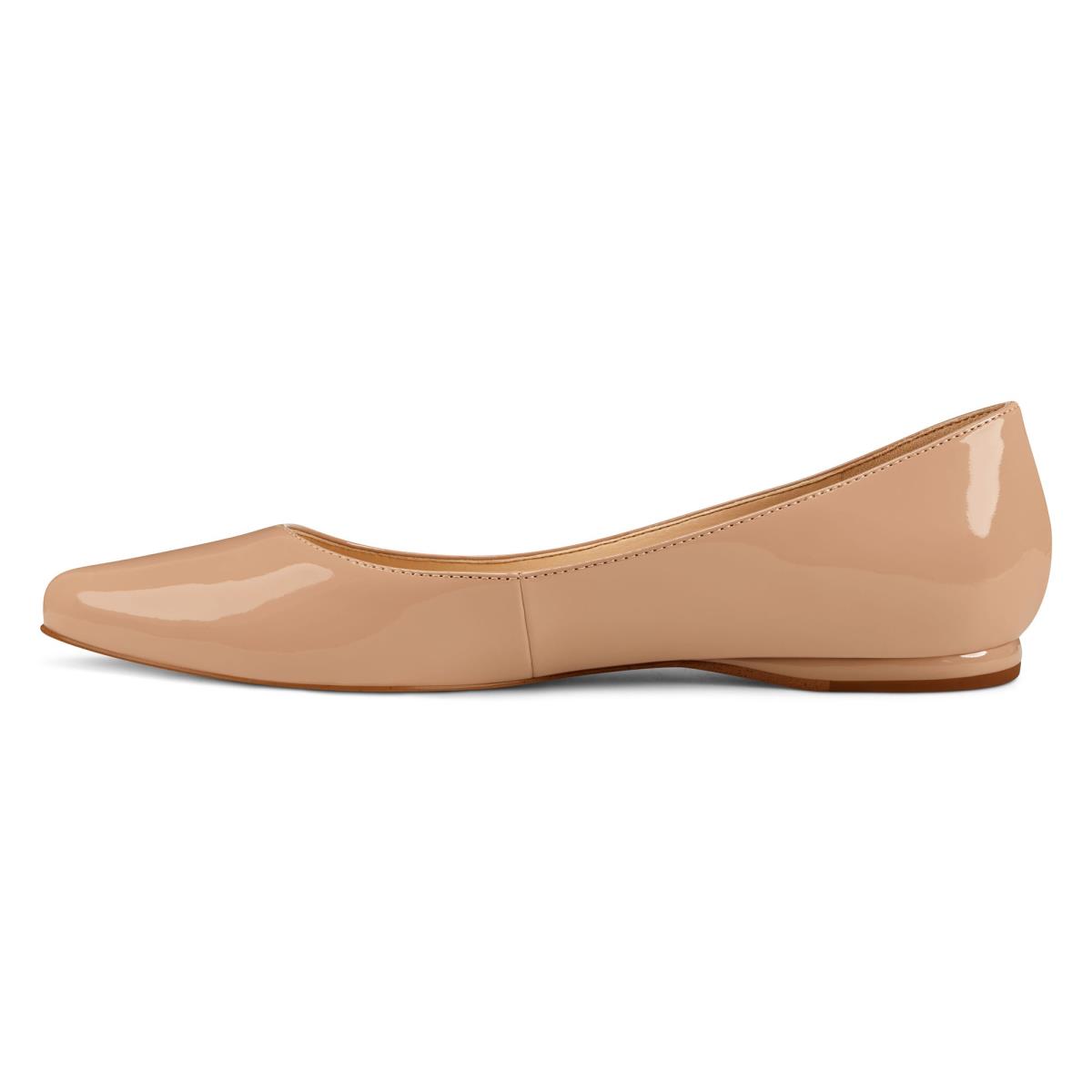 Flats Nine West Speakup Almond Toe Mujer Gris Marrones | 5082MTDER