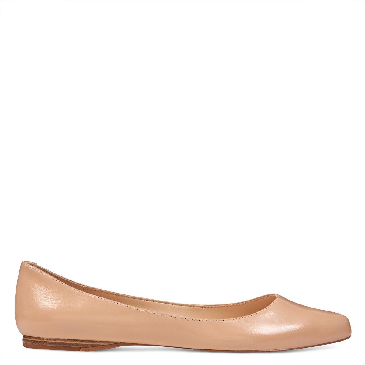 Flats Nine West Speakup Almond Toe Mujer Beige | 7605ARKOB