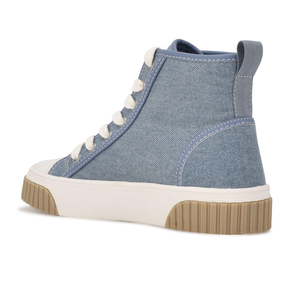 High Top Sneakers Nine West Dyiane Mujer Azules | 6395MZLCO