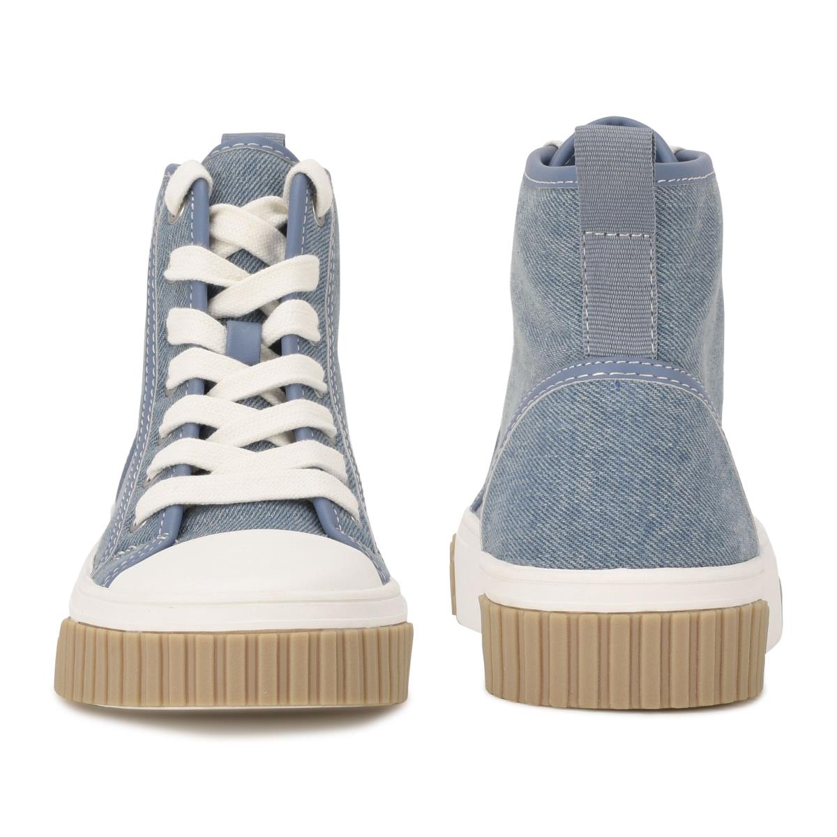 High Top Sneakers Nine West Dyiane Mujer Azules | 6395MZLCO