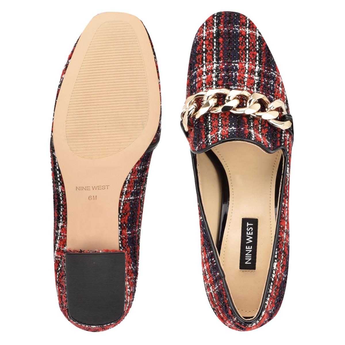 Loafers Nine West Remal Heeled Mujer Rojas | 1503THSEP