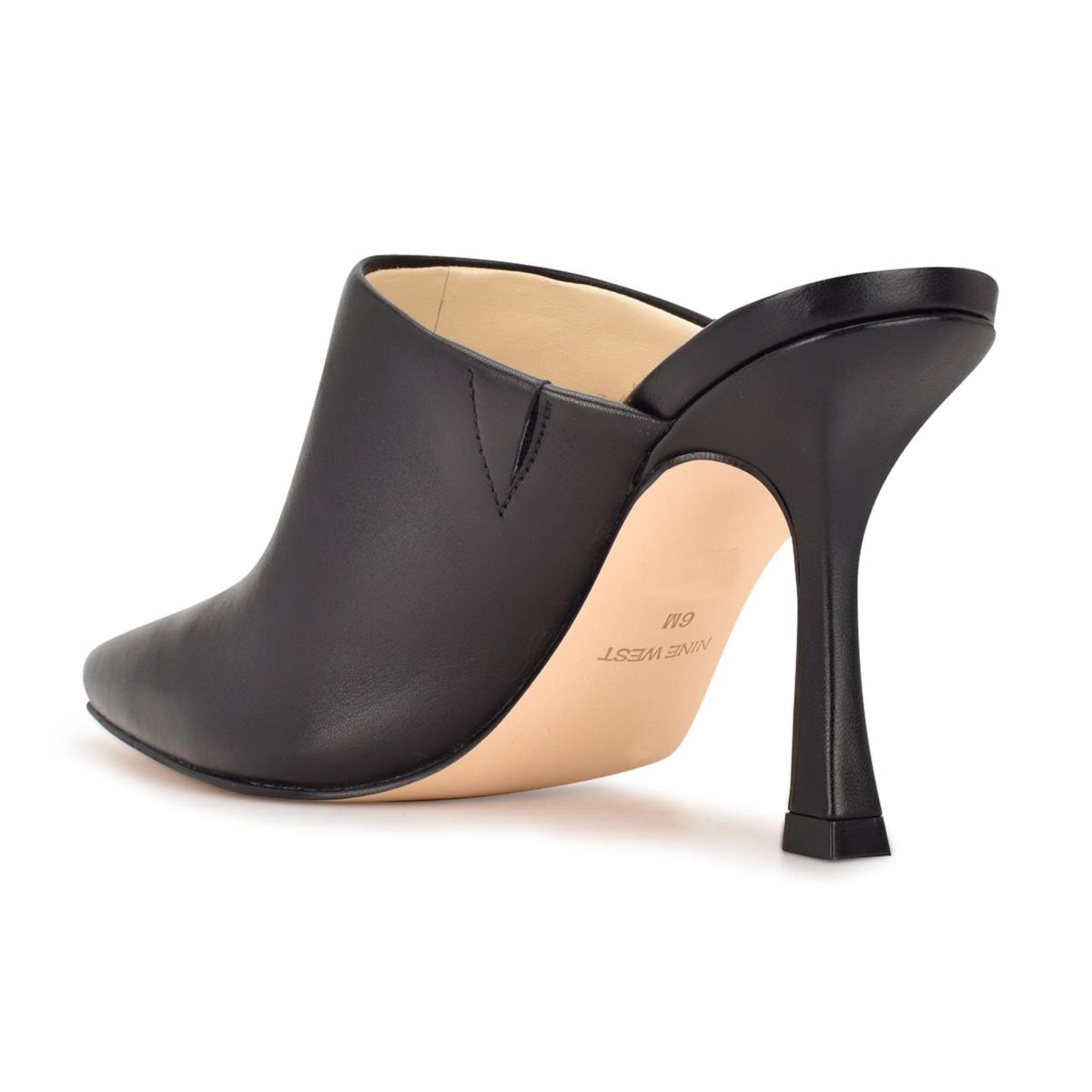 Mulas Nine West Ciao Heel Mujer Negras | 6914SOAYG