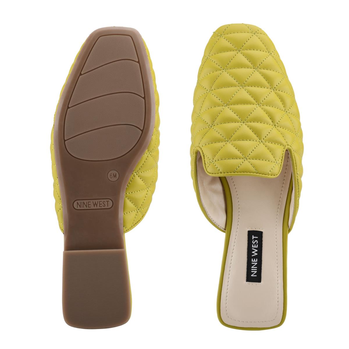 Mulas Nine West Diamond Flat Mujer Amarillo | 9132XIYPA