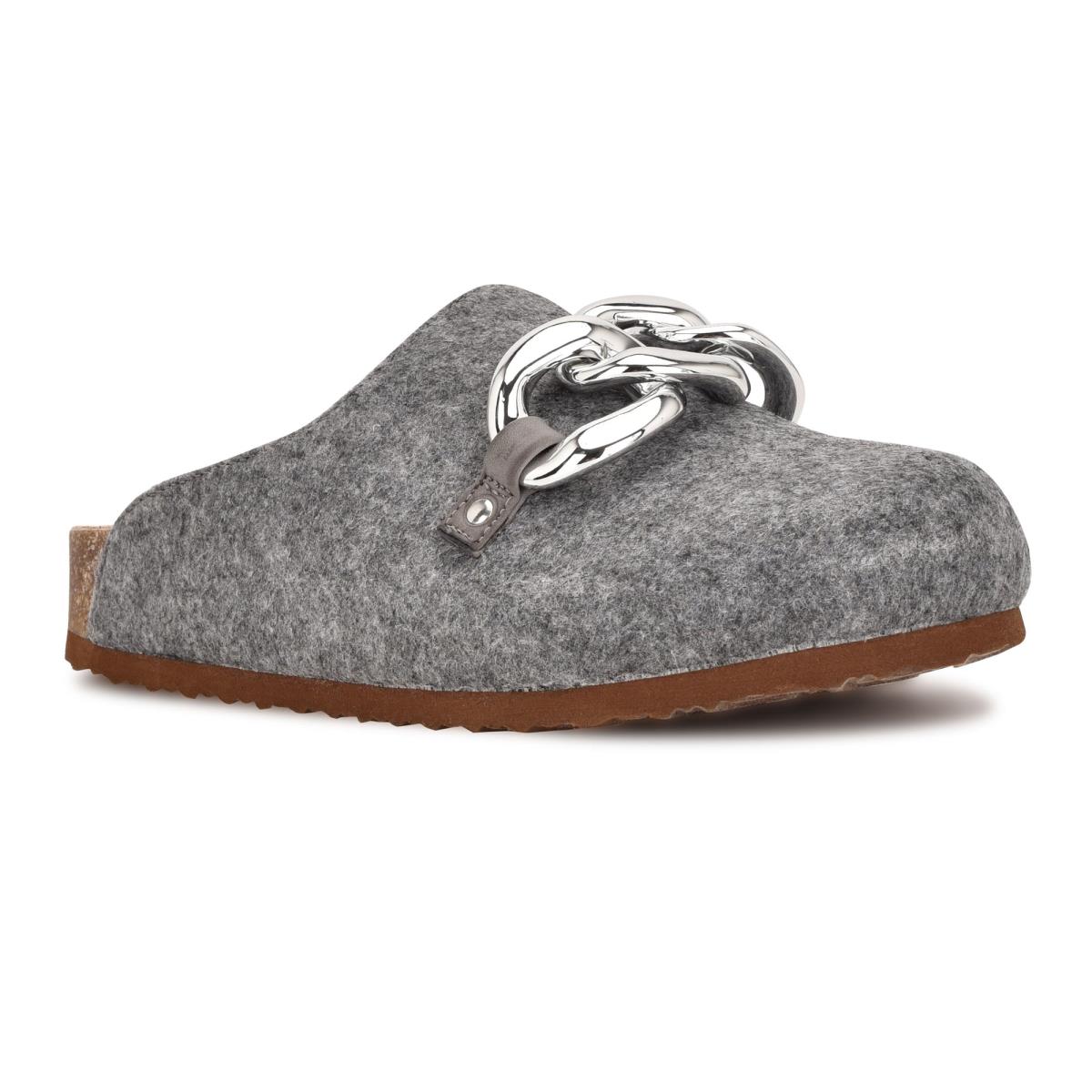 Mulas Nine West Everyth Cozy Mujer Gris | 8743LTXIQ