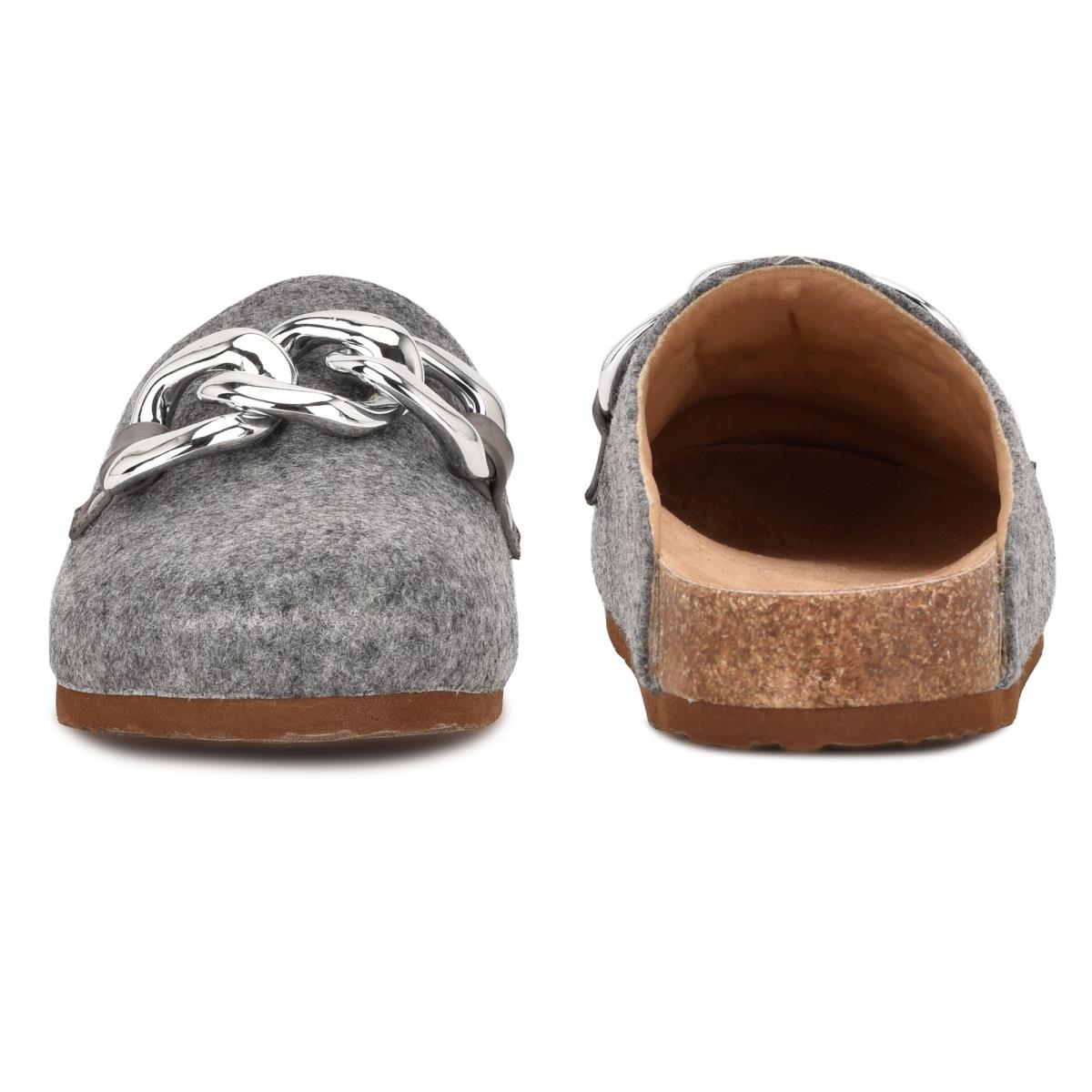 Mulas Nine West Everyth Cozy Mujer Gris | 8743LTXIQ