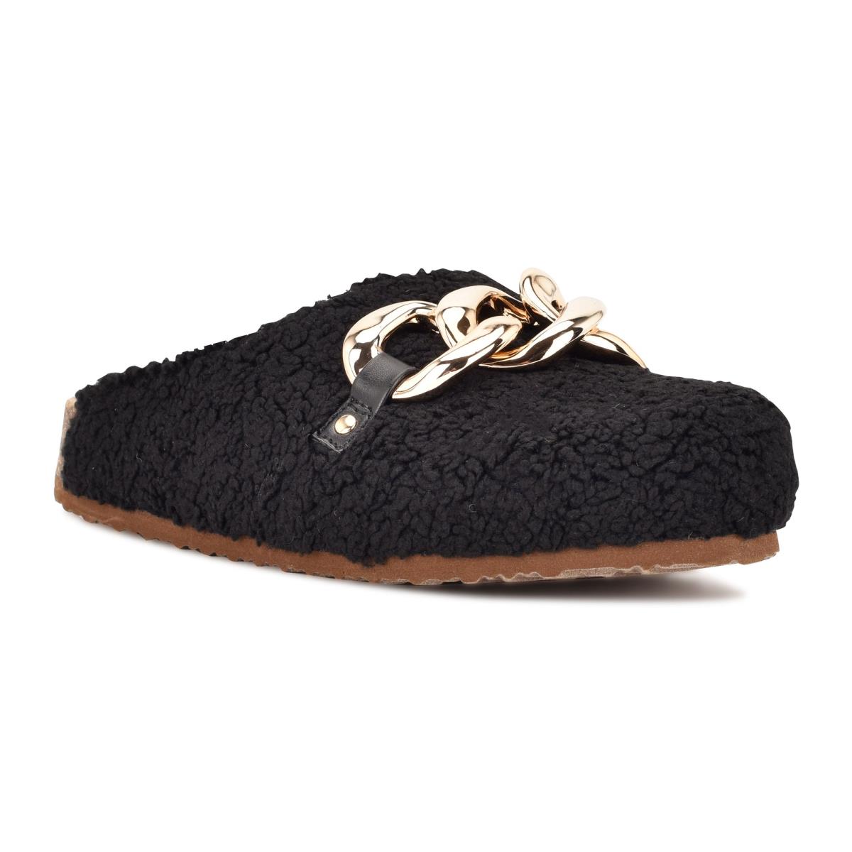 Mulas Nine West Everyth Cozy Mujer Negras | 1275YQNVR