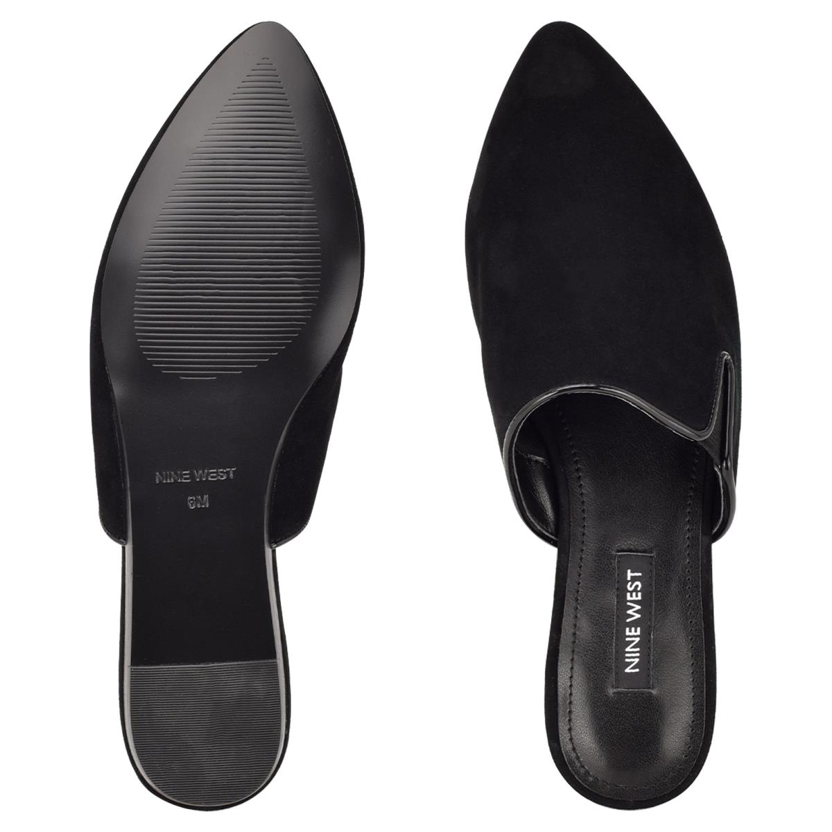 Mulas Nine West Freeda Pointy Toe Mujer Negras | 0598UGCLF