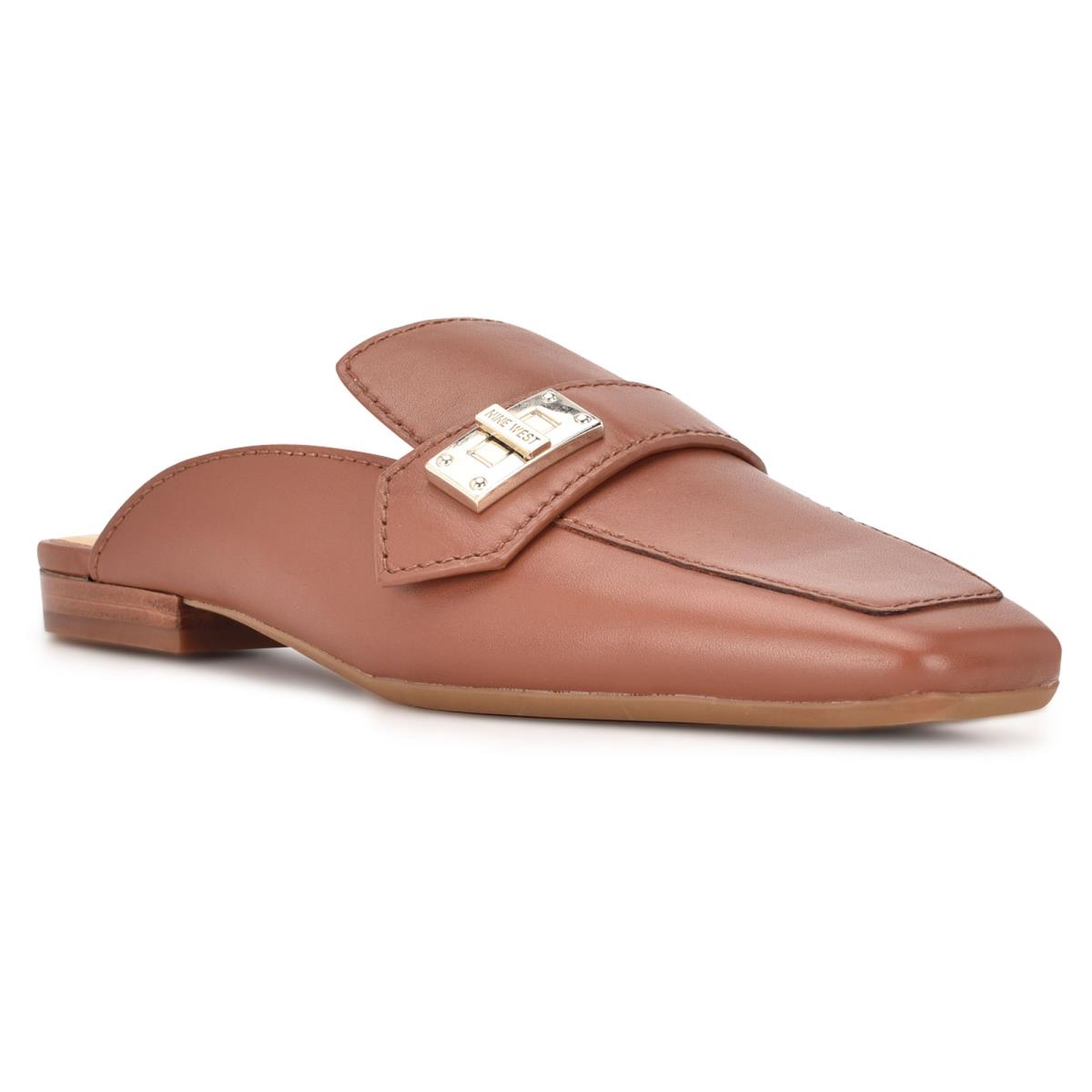 Mulas Nine West Neat 9x9 Loafer Mujer Cafe | 3265PVSHT