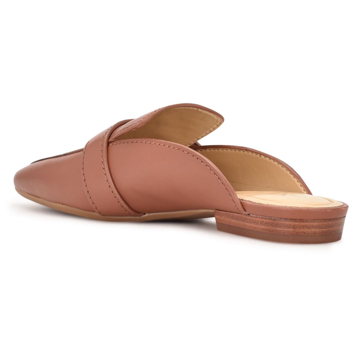 Mulas Nine West Neat 9x9 Loafer Mujer Cafe | 3265PVSHT