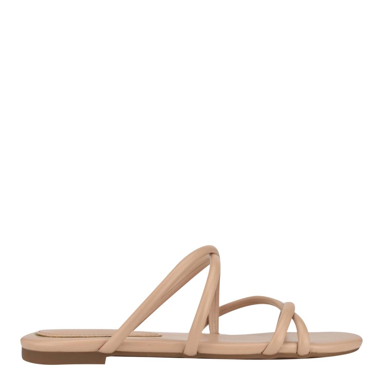 Sandalias Deslizantes Nine West Beva Flat Mujer Rosas | 7812ZSBXF