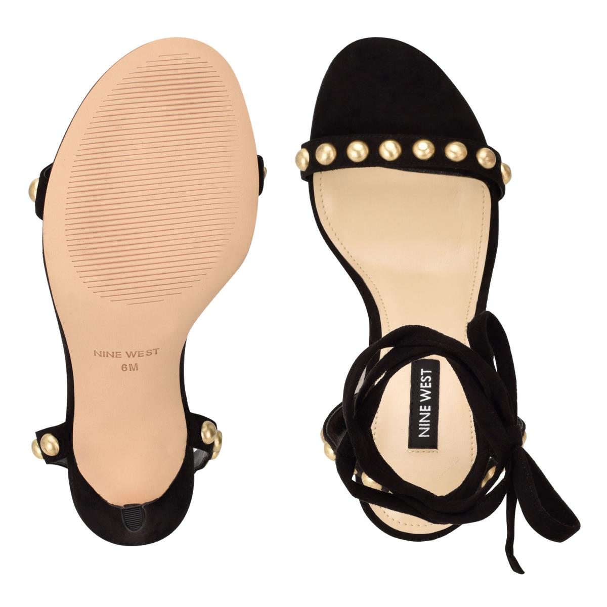 Sandalias Tacones Nine West Istelle Mujer Negras | 5240CUWNI