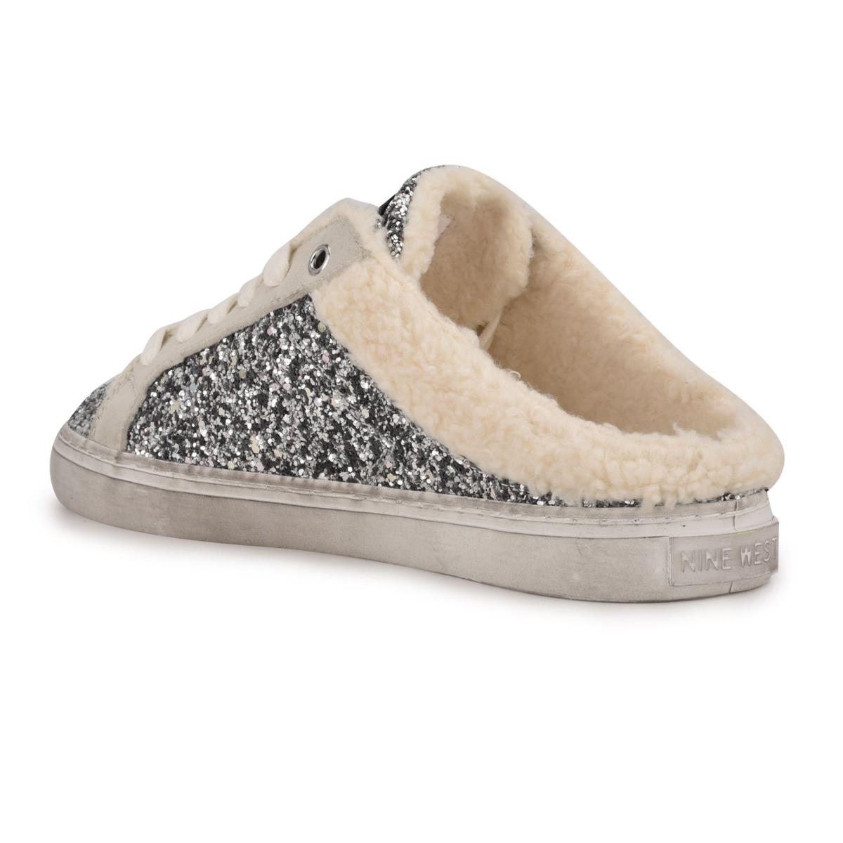 Slip On Sneaker Nine West Beezie Mujer Plateadas | 0975ORLNJ