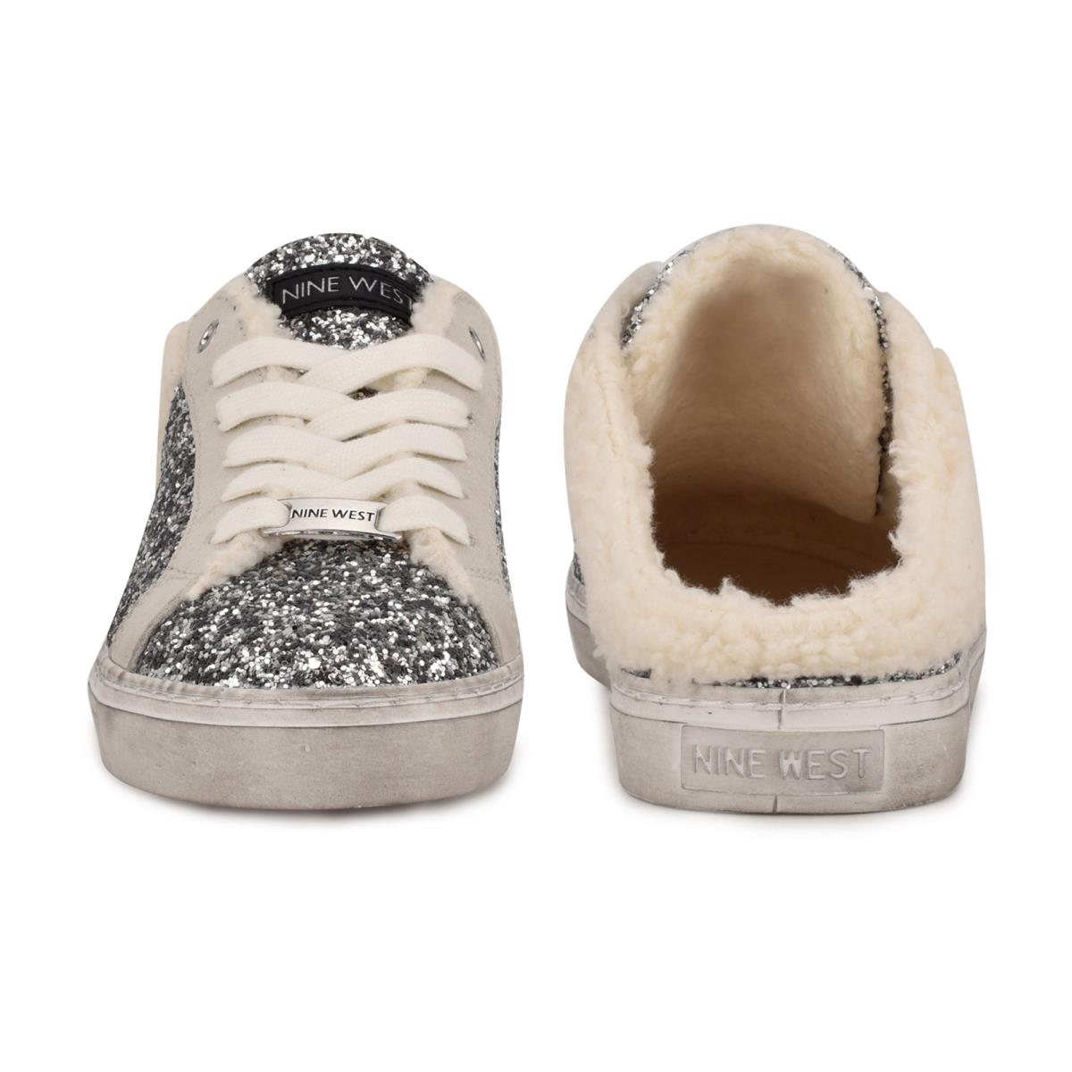 Slip On Sneaker Nine West Beezie Mujer Plateadas | 0975ORLNJ